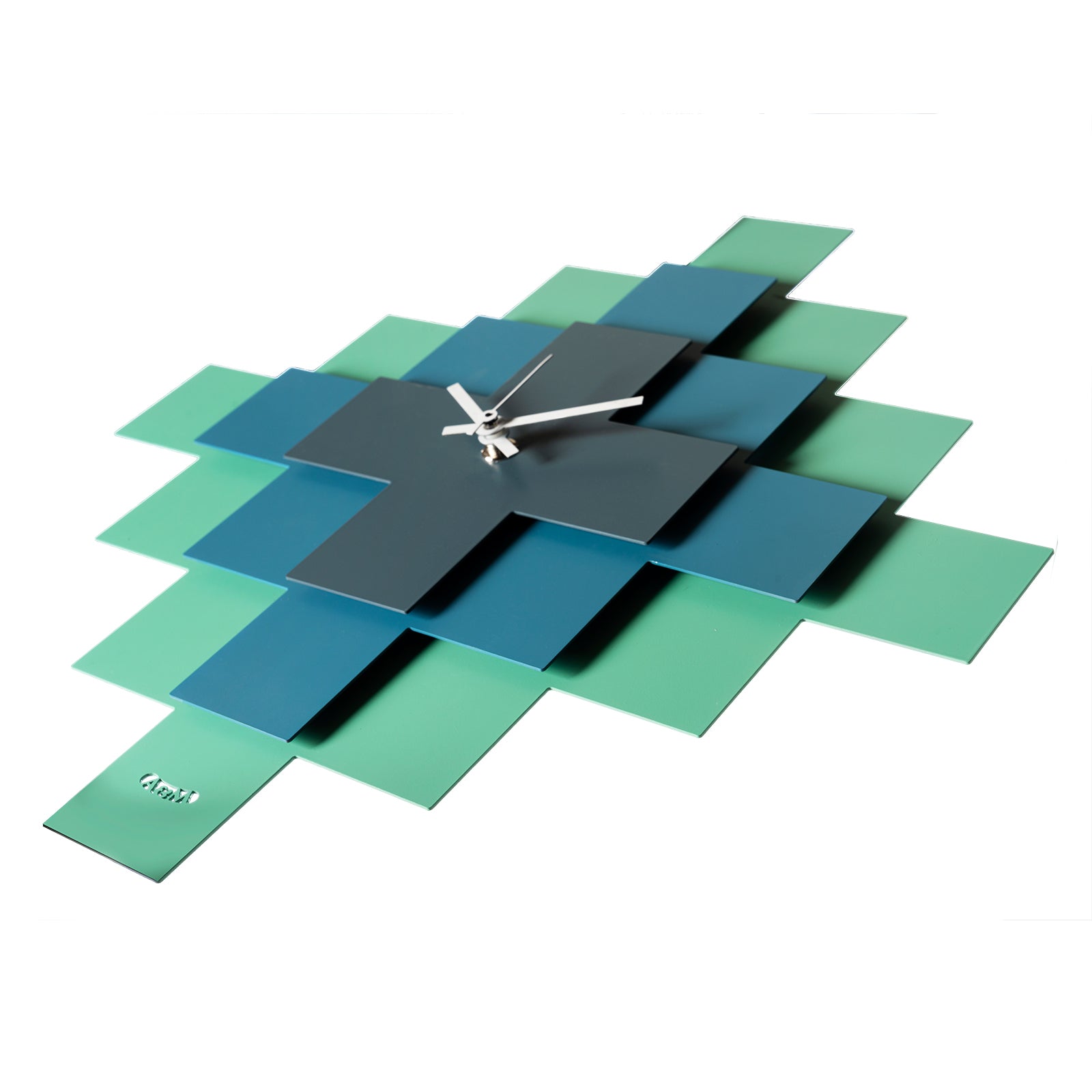 arti-mestieri-mosaico-orologio-di-design-geometrico image 5