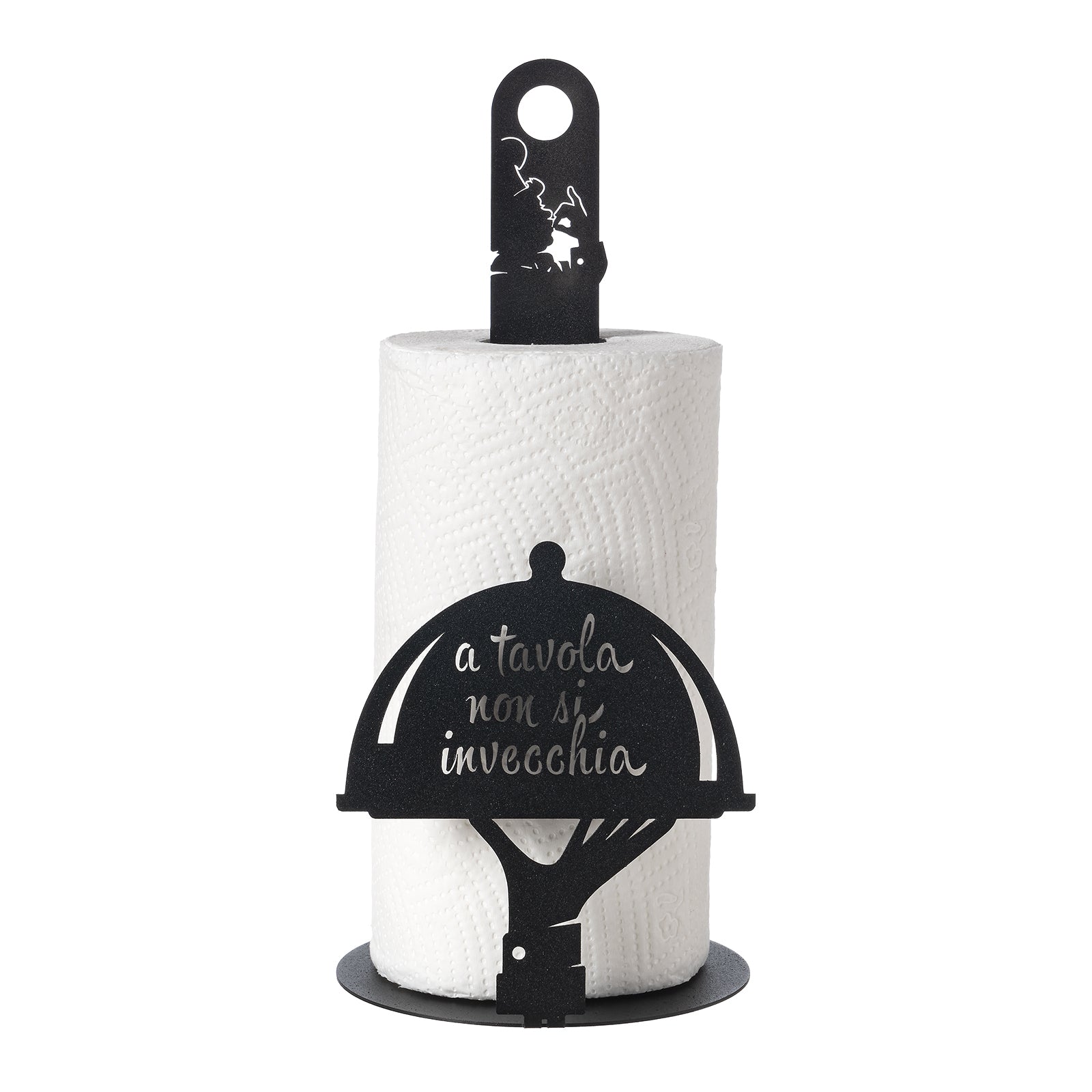 arti-mestieri-a-tavola-non-si-invecchia-porta-rotolo-cucina image 1