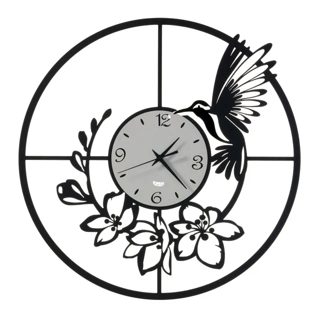 arti-mestieri-colibr-orologio-da-parete-in-ferro-45-cm image 1