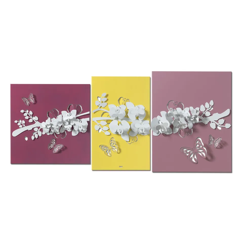 arti-mestieri-ramo-fiorito-pop-pannello-decorativo image 1