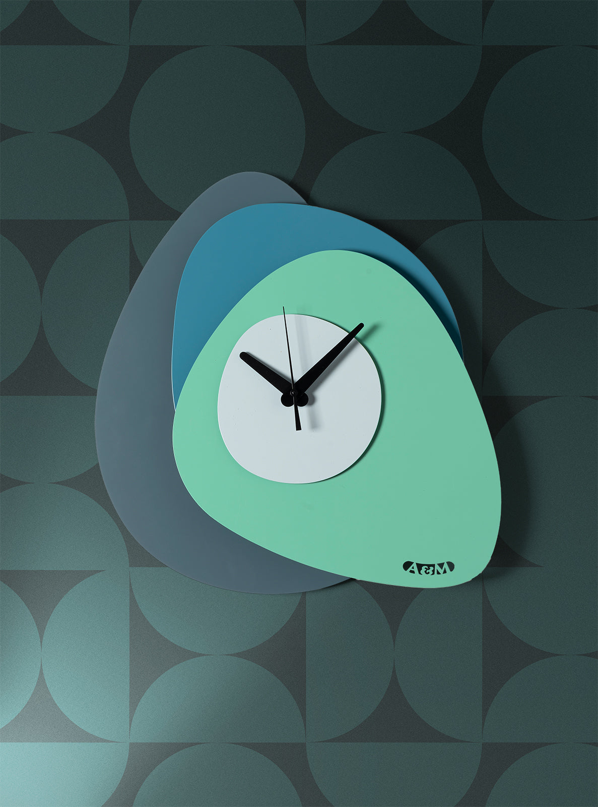 arti-mestieri-grease-orologio-da-parete-minimal-in-ferro image 2