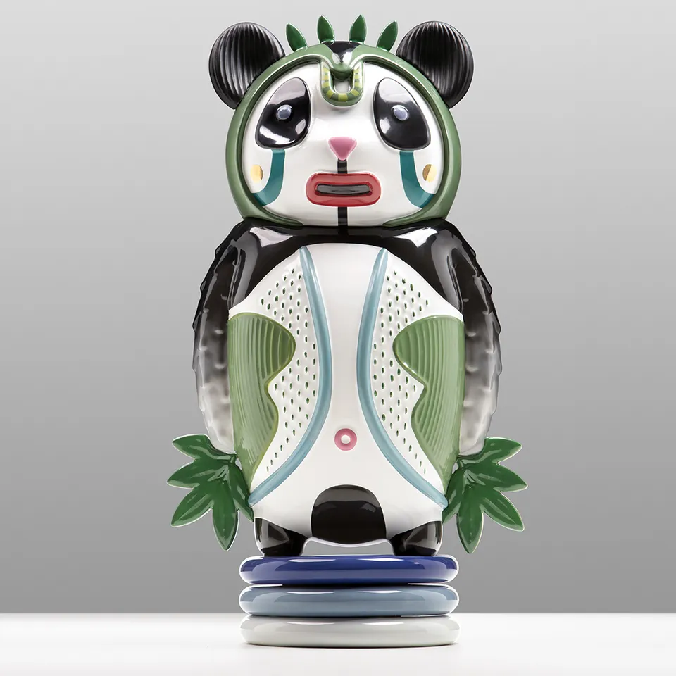 bosa-bernardo-panda-scultura-in-ceramica image 1