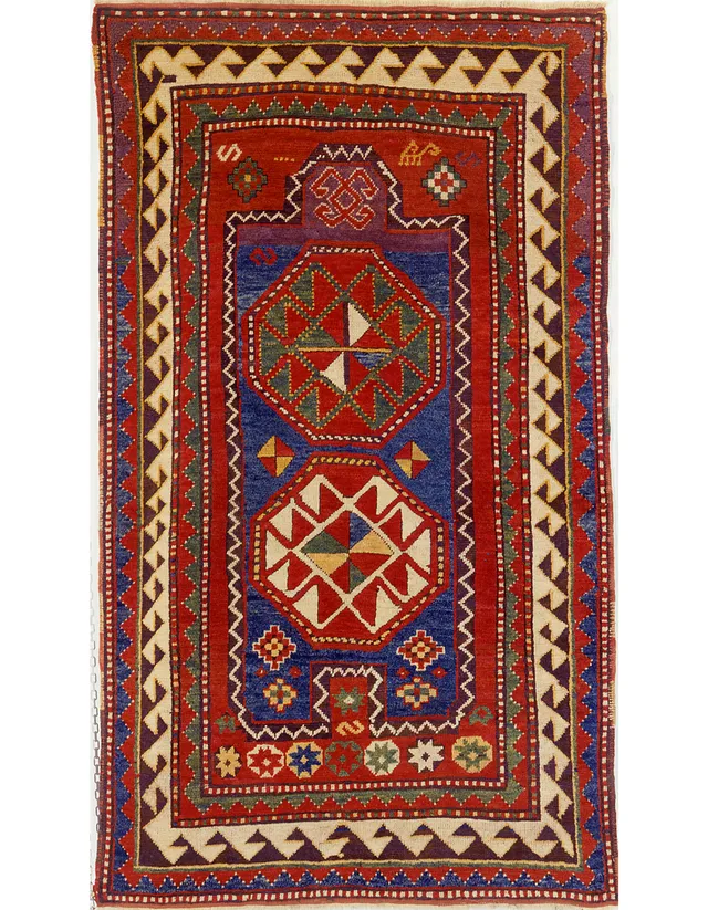 illulian-kasak-bordjalu-tappeto-caucaso-190-x-100-cm image 1