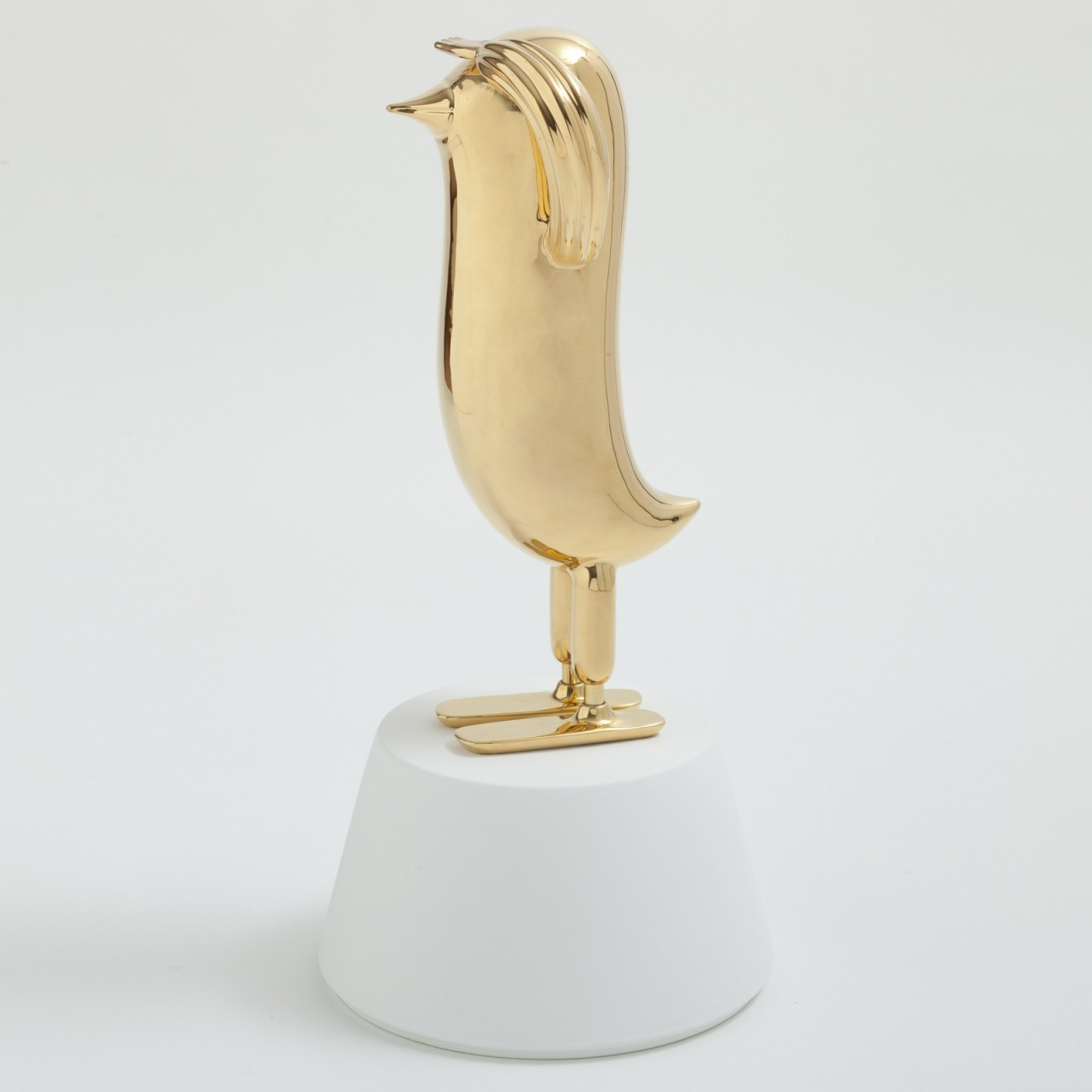 bosa-hopebird-scultura-uccello-in-ceramica-oro-24kt image 2