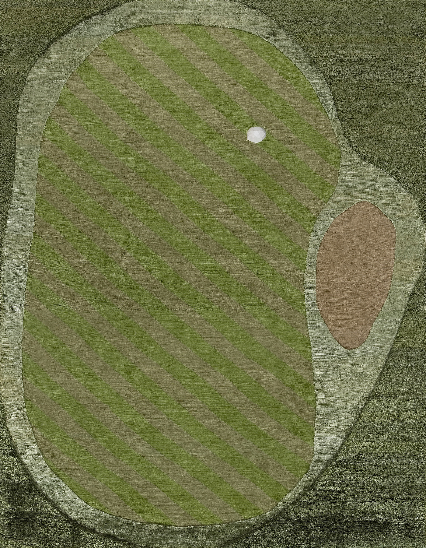 illulian-hole-in-one-tappeto-design-310x208-cm-lana-e-seta-platinum-120 image 1