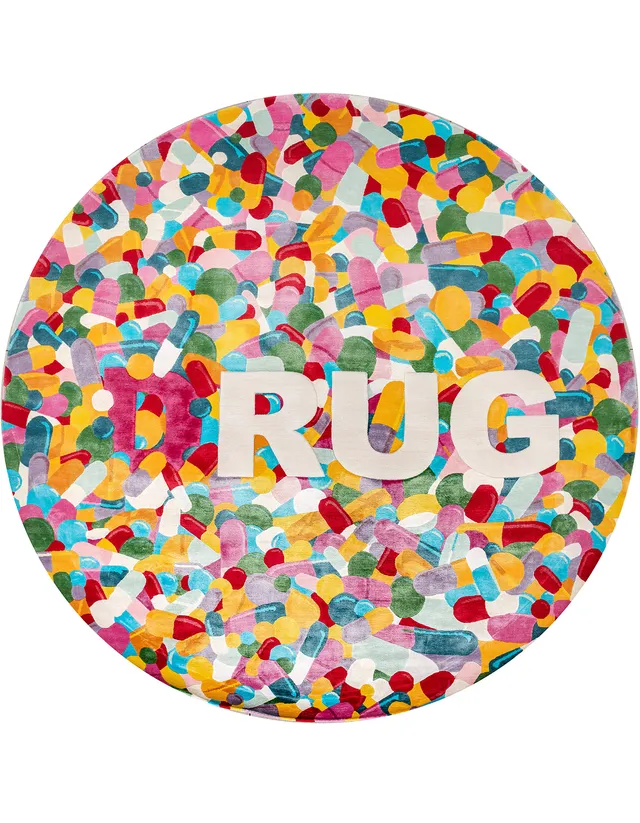 illulian-d-rug-tappeto-design-251x250-cm-lana-e-seta image 1