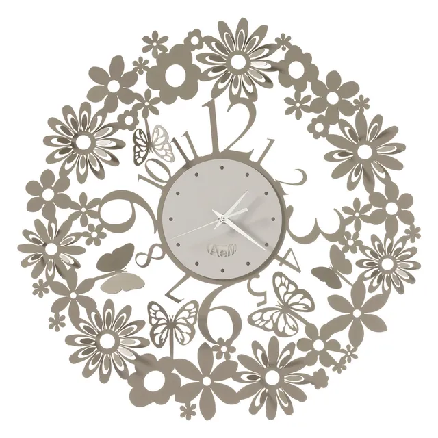 arti-mestieri-orologio-da-parete-margherite-50-cm image 1
