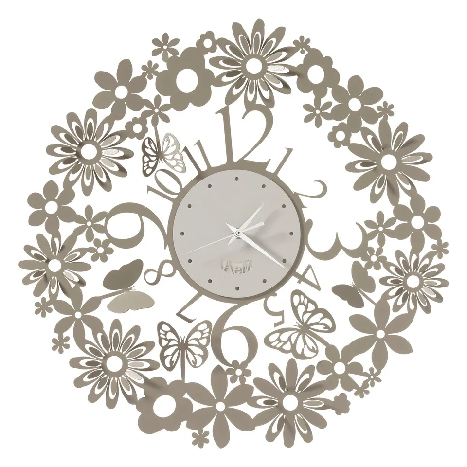 arti-mestieri-orologio-da-parete-margherite-50-cm image 1