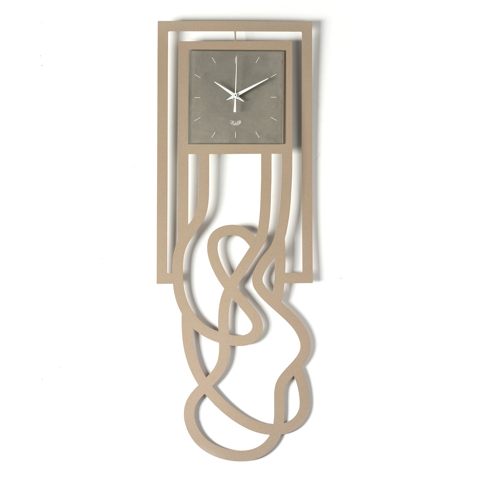 arti-mestieri-magma-orologio-da-parete-particolare-vetro-e-metallo image 4