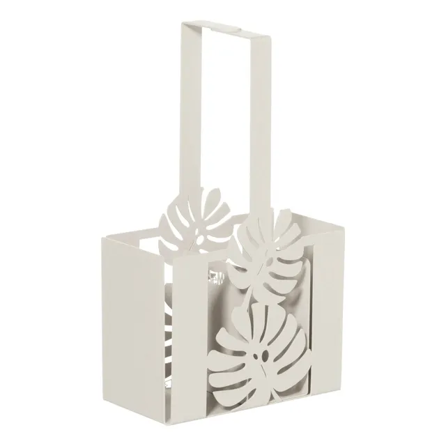 arti-mestieri-monstera-porta-posate-in-ferro image 1