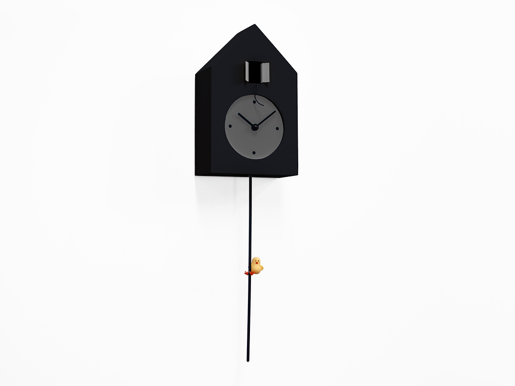 progetti-freebird-tarzan-orologio-da-parete-con-pendolo-uccellino image 5