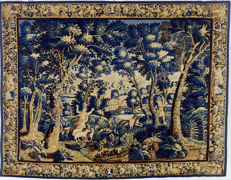 illulian-tapestry-verdure-arazzo-fiammingo-298x368-cm-lana image 1