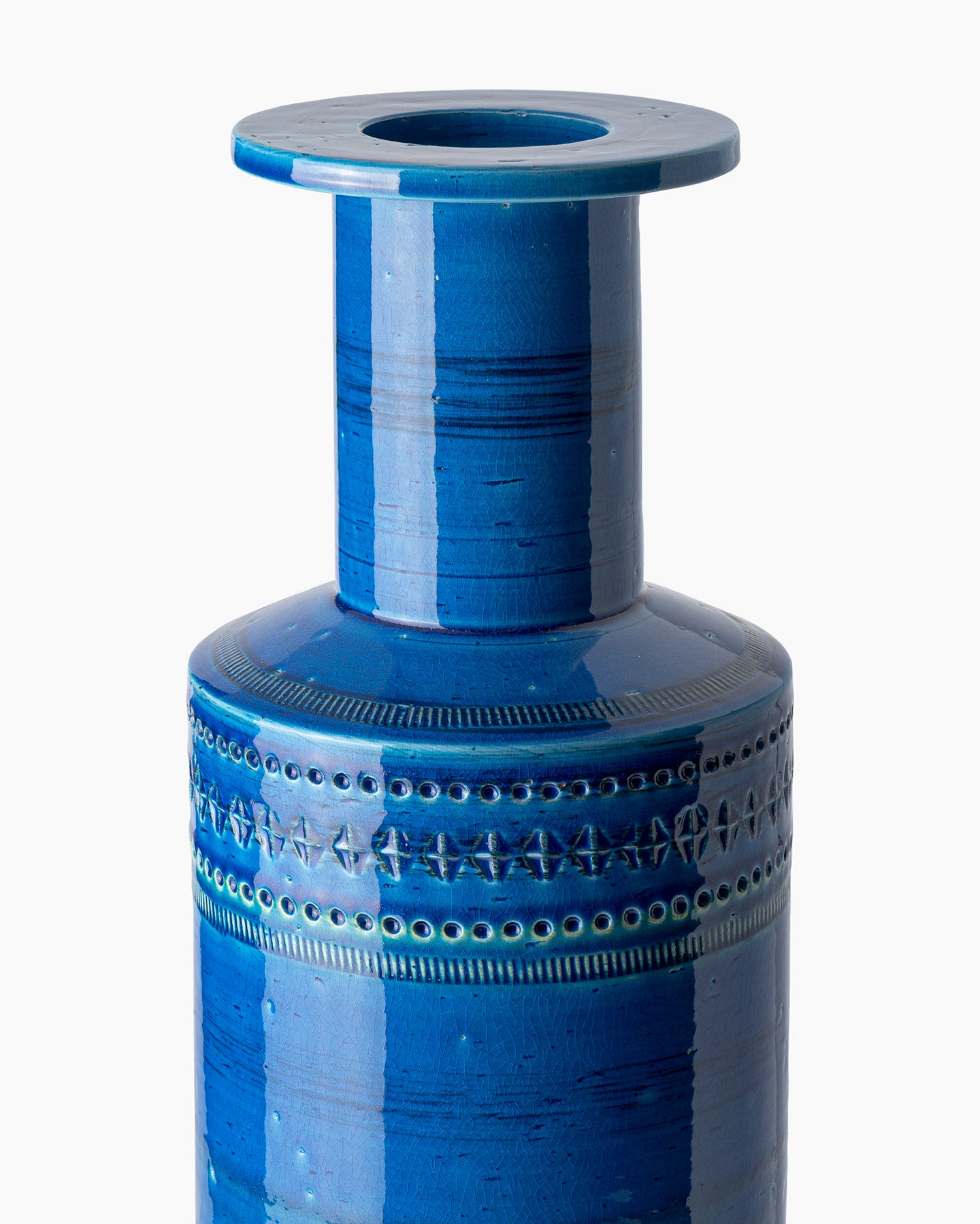bitossi-ceramiche-vaso-rocchetto-rimini-blu-aldo-londi-2 image 3