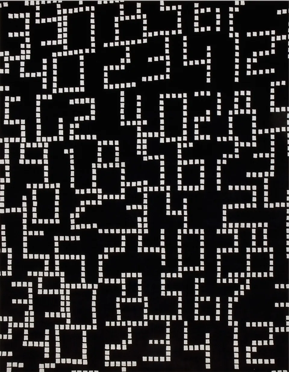 illulian-numbers-tappeto-design-personalizzabile-lana-e-seta image 1