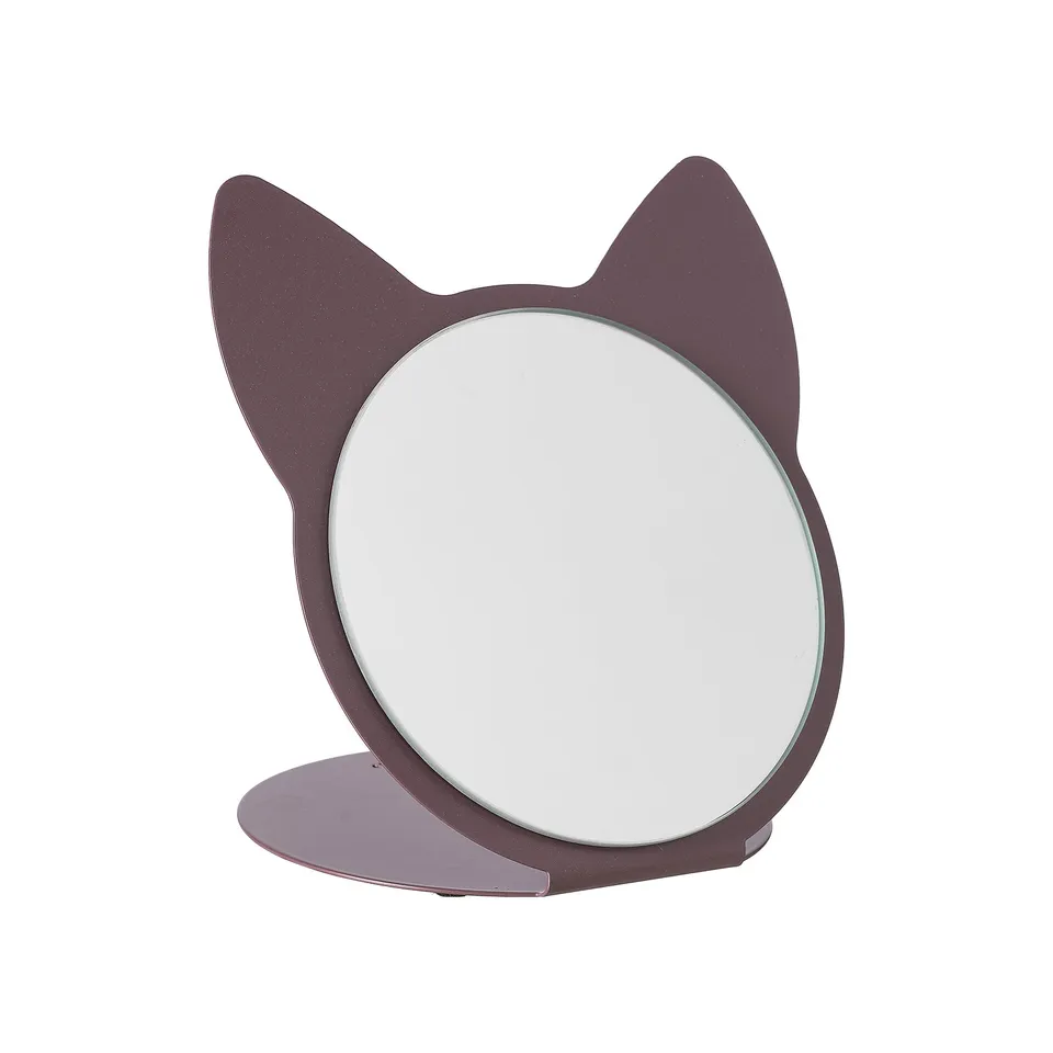 arti-mestieri-cat-specchio-da-tavolo-in-ferro image 1