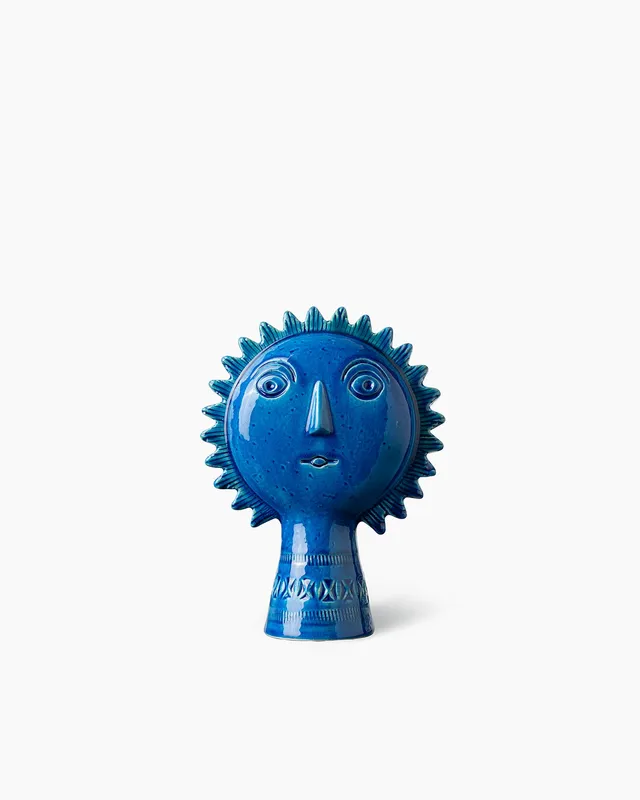 bitossi-ceramiche-figura-di-sole-aldo-londi-rimini-blu-riedizione-archivio-stori image 1