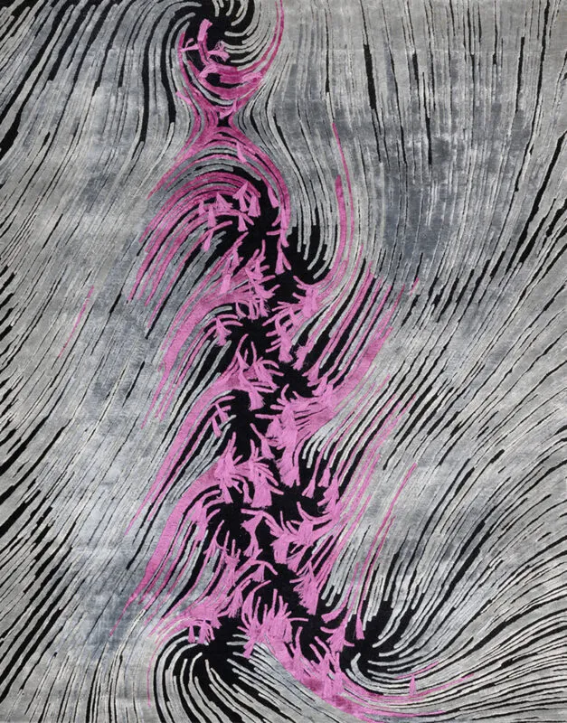 illulian-knotted-waves-tappeto-design-302-x-240-cm-lana-e-seta image 1