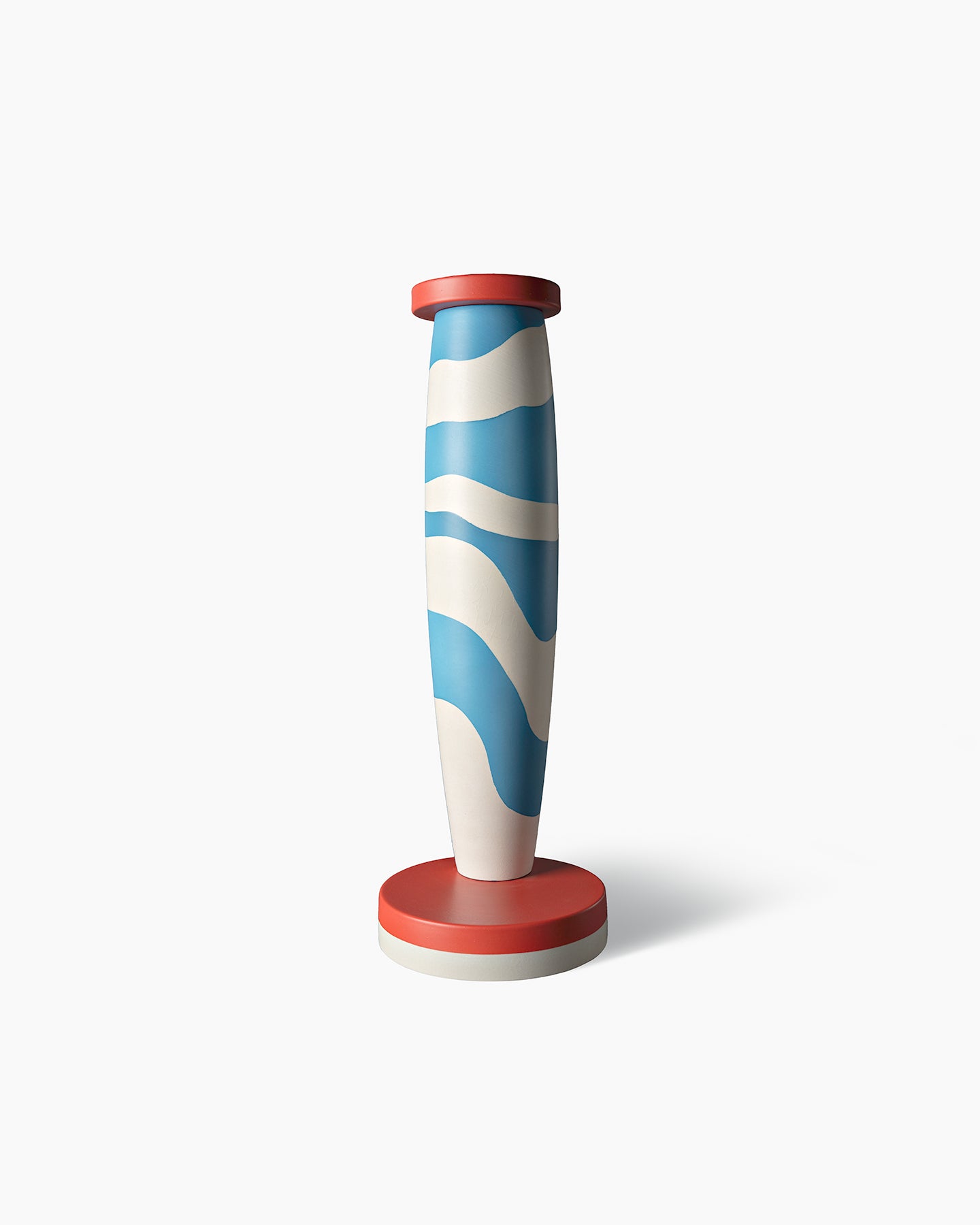 bitossi-ceramiche-vaso-j-sowden-untitled-bianco-turchese-rosso image 2