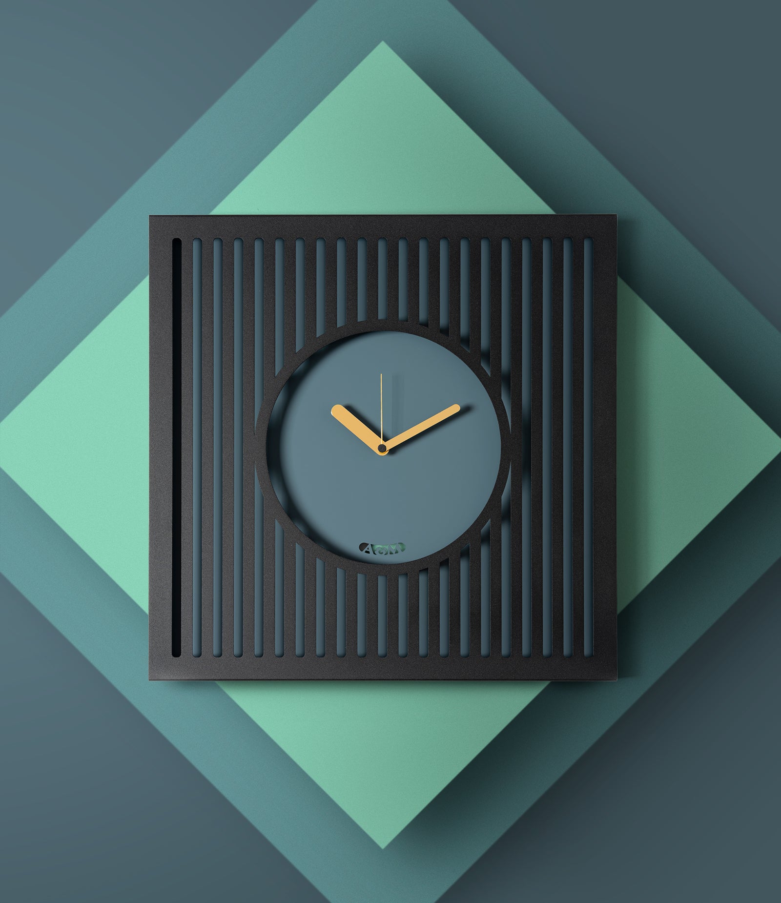 arti-mestieri-tiffany-grande-orologio-da-parete-di-design image 6