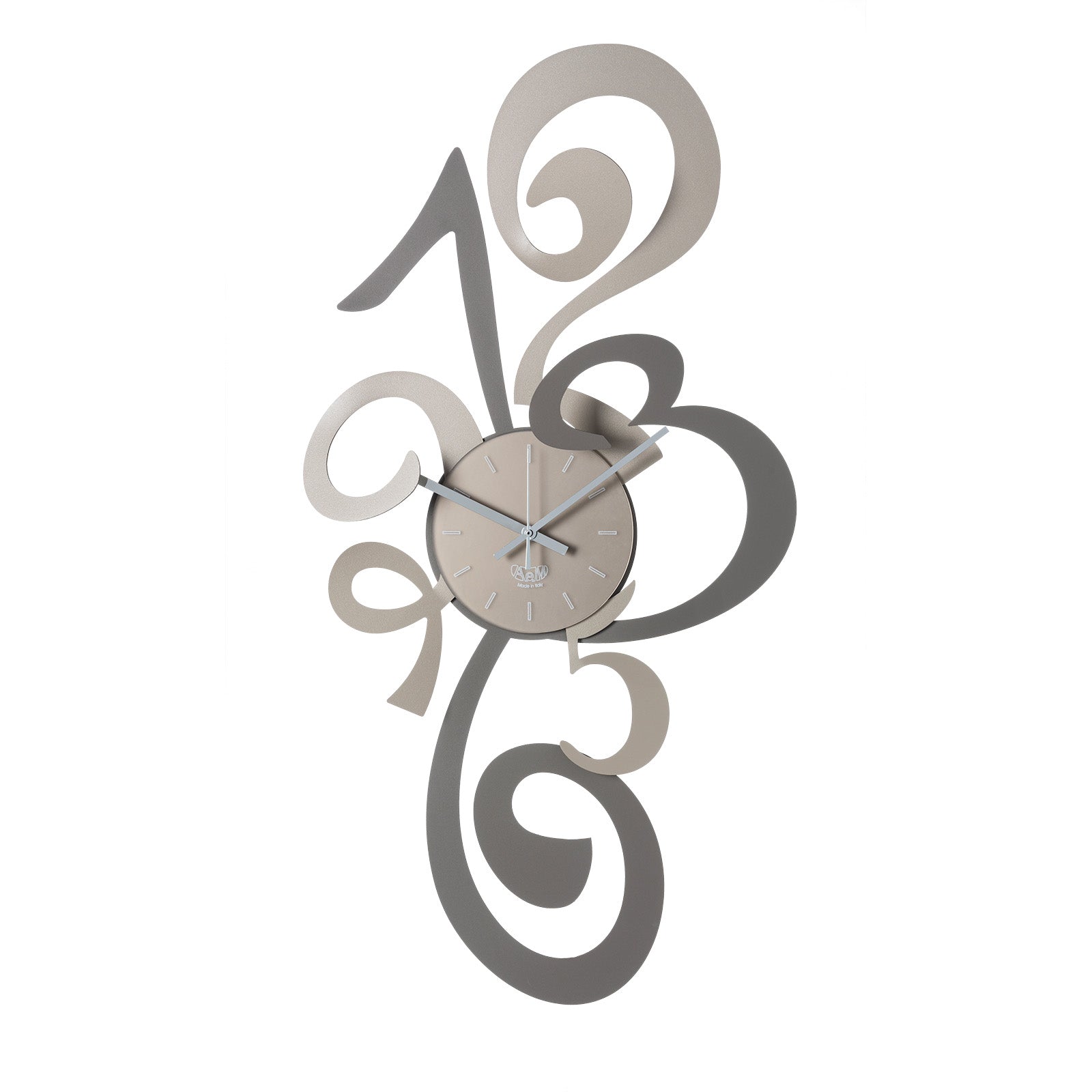 arti-mestieri-truciolo-orologio-da-parete-moderno-in-ferro-40x80-cm image 1