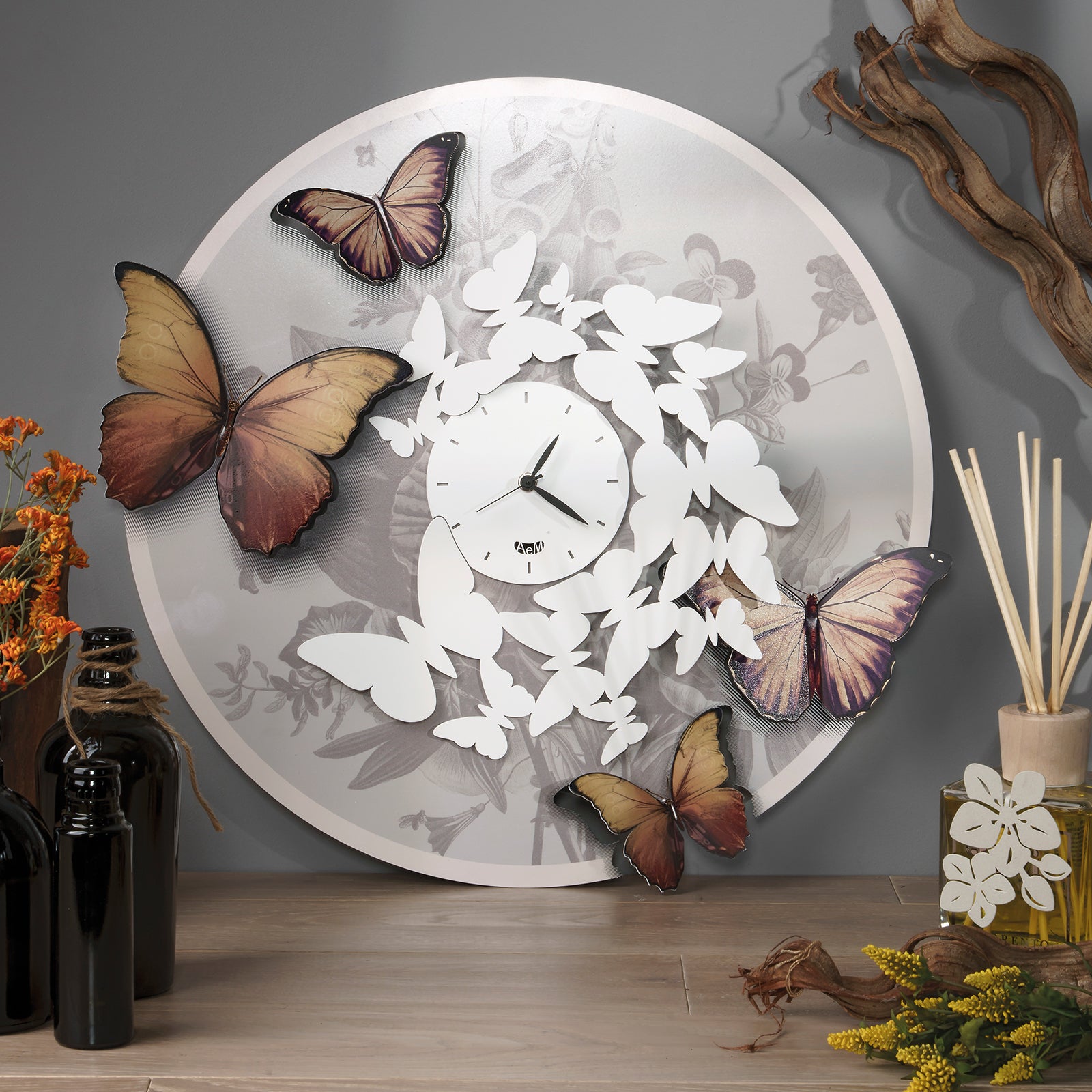 arti-mestieri-mariposa-orologio-da-parete-di-design image 3