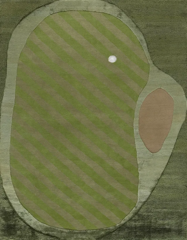 illulian-hole-in-one-tappeto-design-310x208-cm-lana-e-seta-platinum-120 image 1