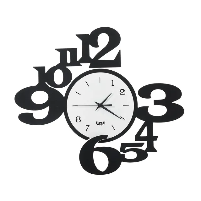 arti-mestieri-orologio-da-parete-king-chiasmo-45x40-cm image 1
