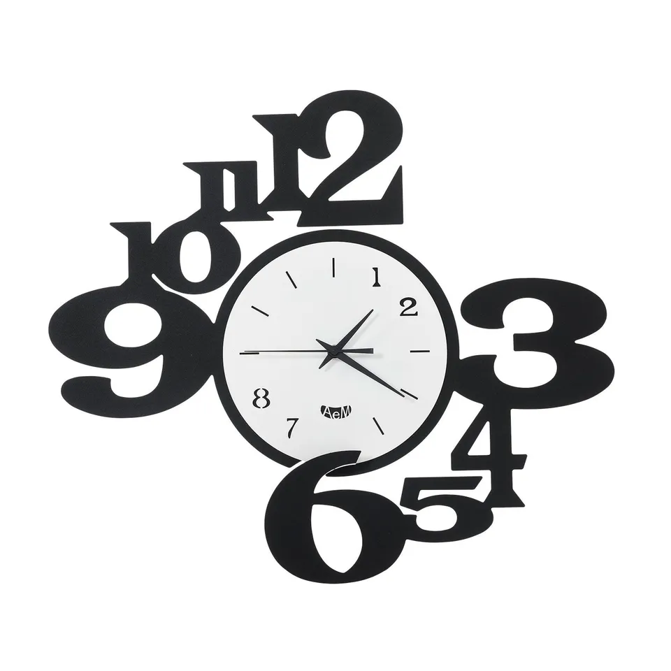 arti-mestieri-orologio-da-parete-king-chiasmo-45x40-cm image 1