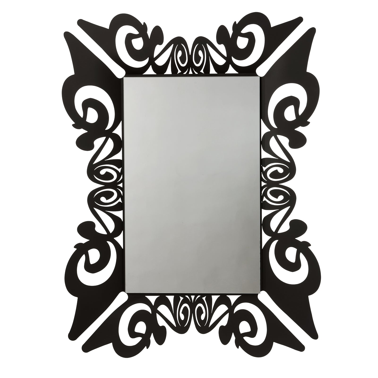 arti-mestieri-vanity-specchio-da-parete-decorato-80x100-cm-oro-nero image 1