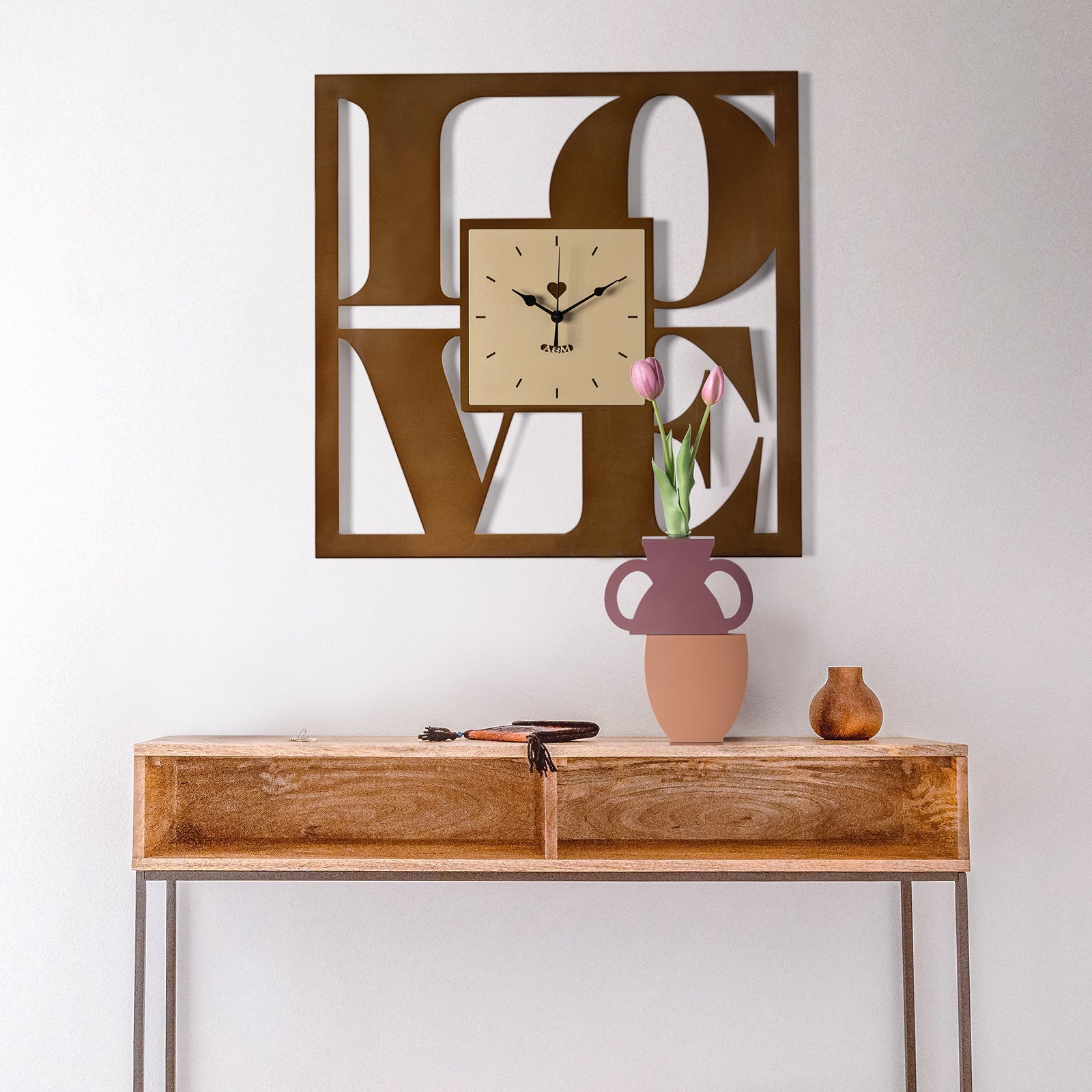 arti-mestieri-love-orologio-da-parete-quadrato-50x50-cm image 4