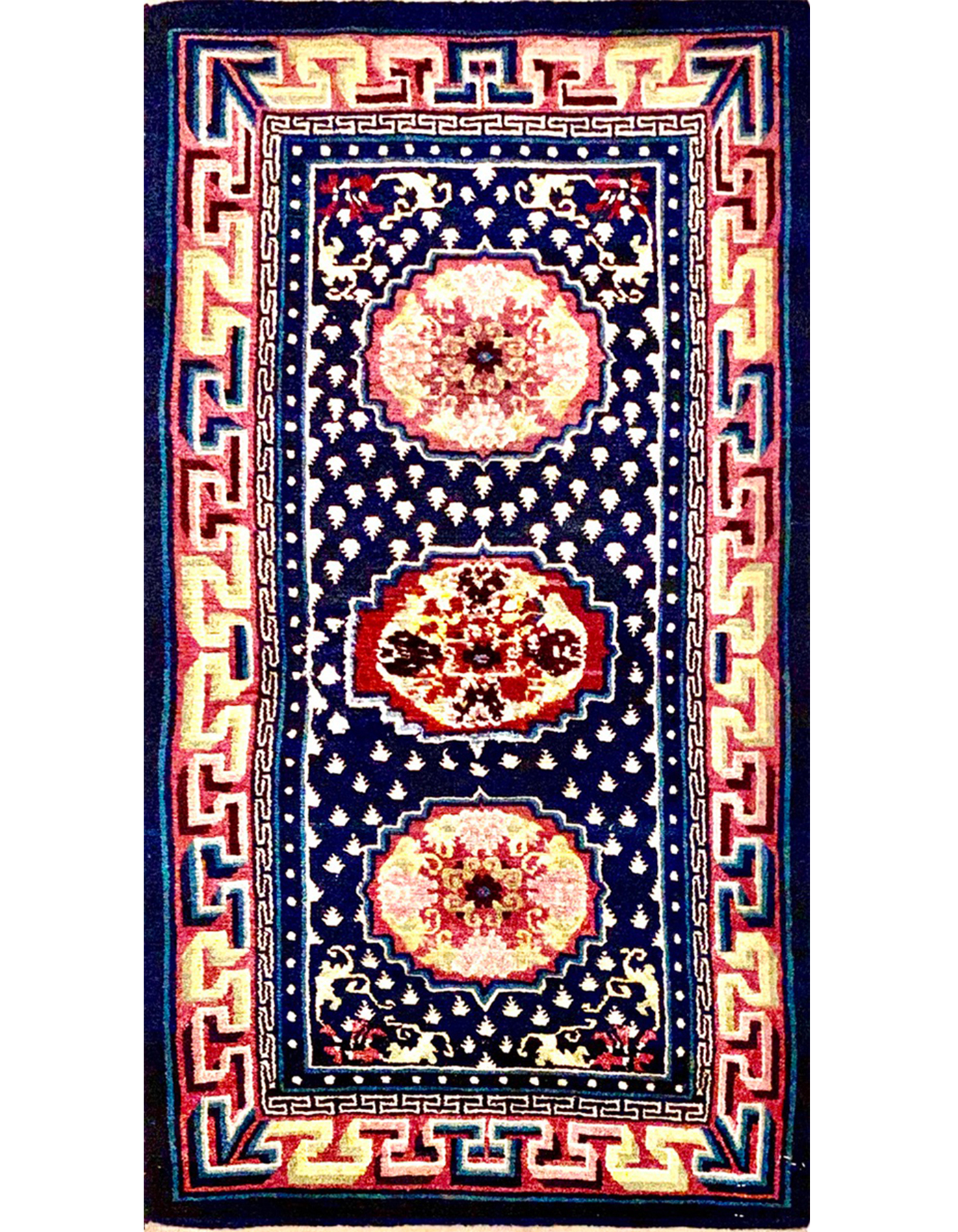 illulian-tibet-medallion-tappeto-144-x-72-cm-nomad image 1