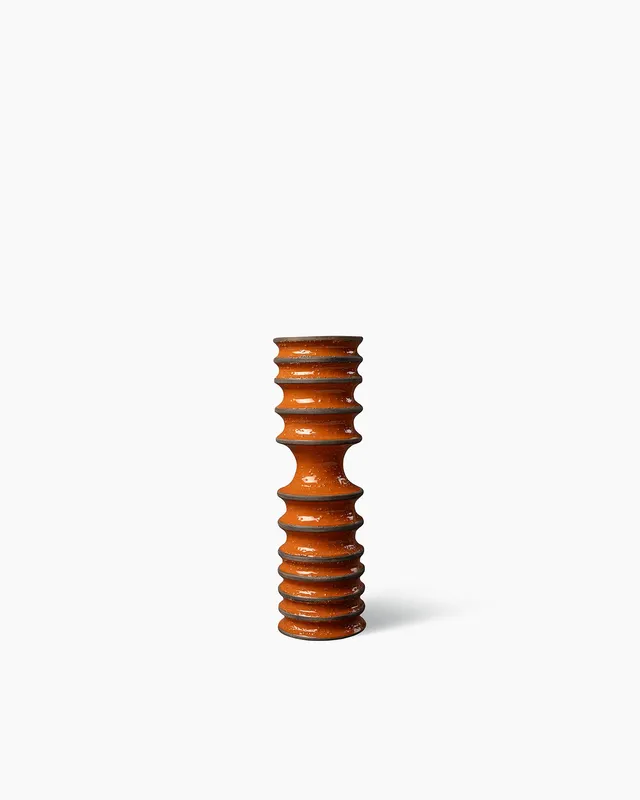 bitossi-ceramiche-vaso-revolver-christoph-radl-2019-arancio image 1