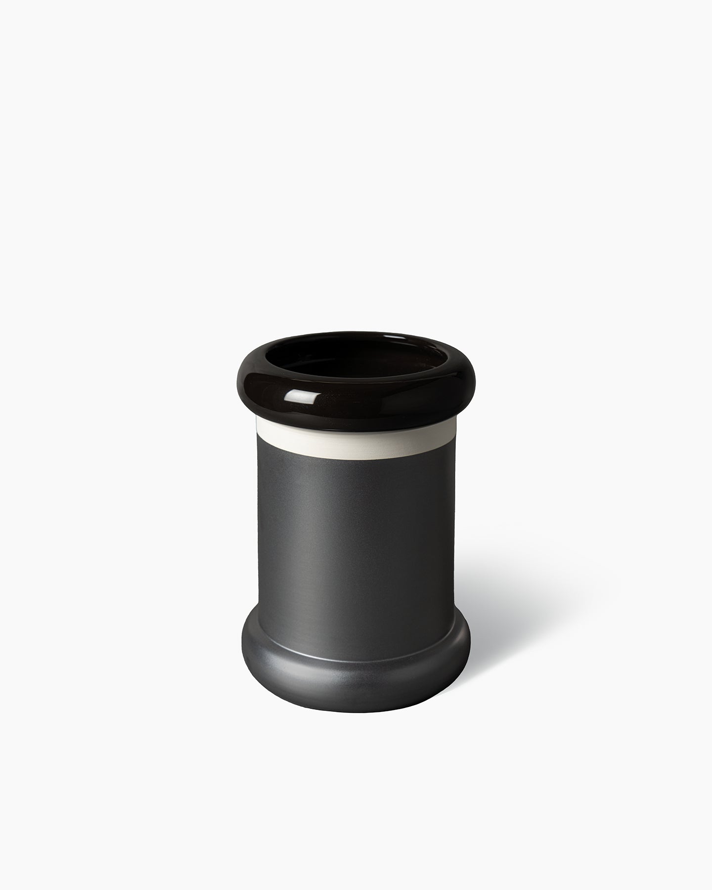 bitossi-ceramiche-vaso-ettore-sottsass-1959-nero image 2