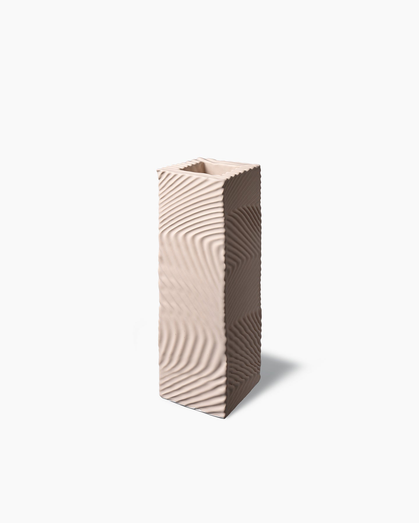 bitossi-ceramiche-wiggle-vaso-quadrato-rosa-cipria-max-lamb image 3