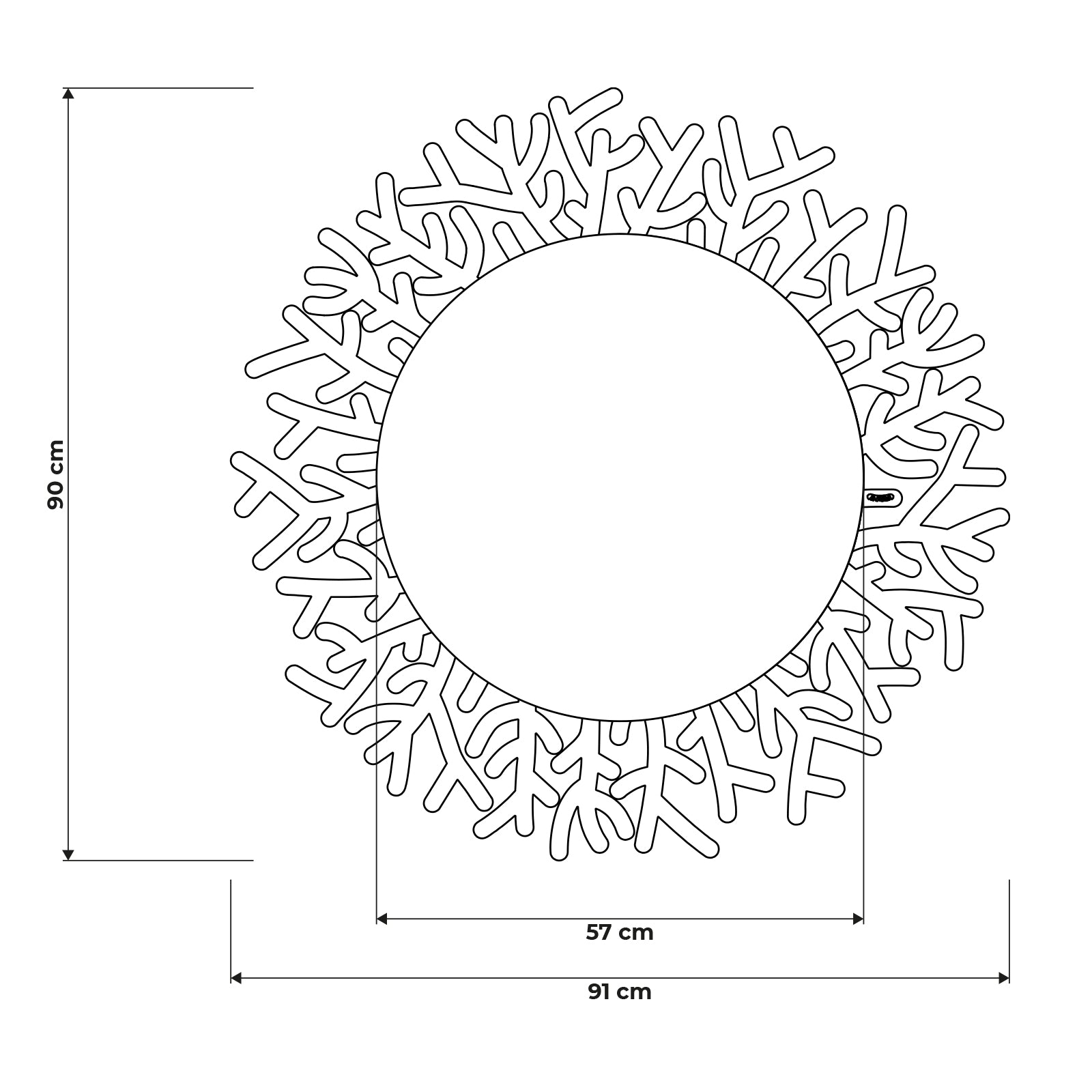 arti-mestieri-coral-specchio-da-parete image 3