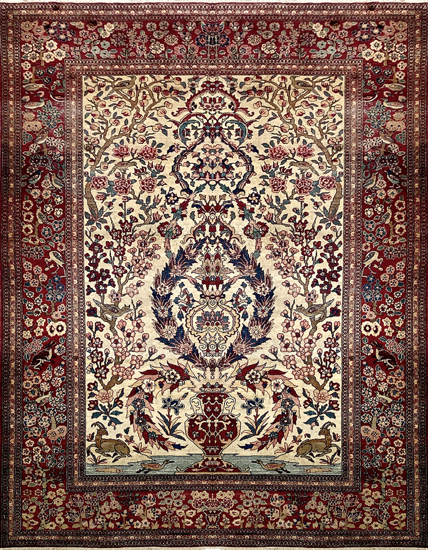 illulian-isfahan-vase-tappeto-persiano-203x104-cm image 1