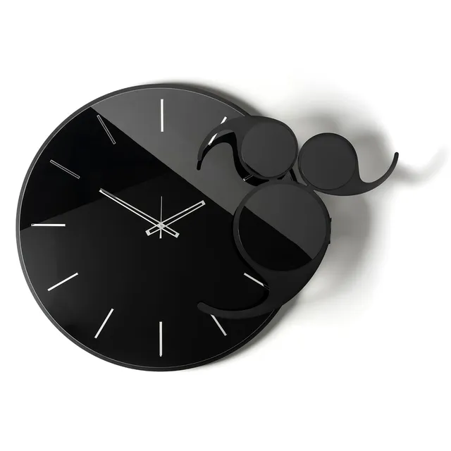 arti-mestieri-apostrofo-orologio-da-parete-crystal-luxe image 1