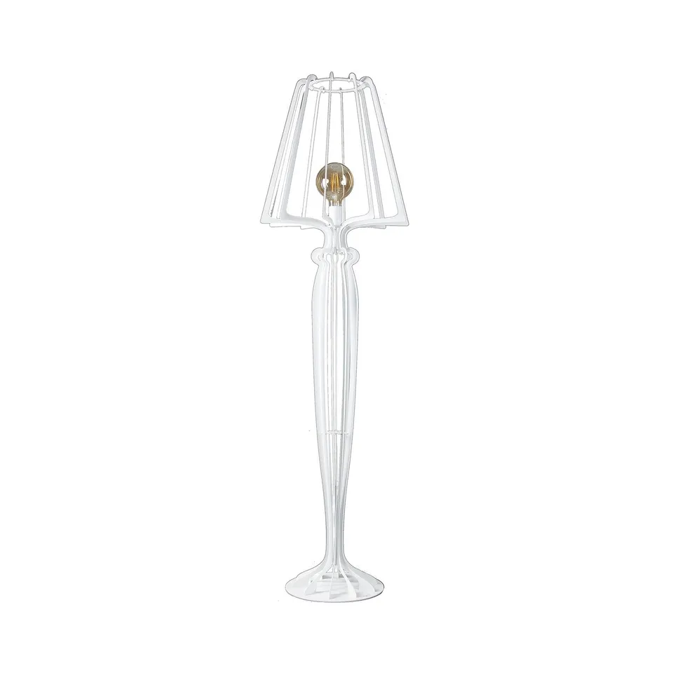 arti-mestieri-minerva-lampada-da-terra-bianca-38-x-h-166-cm image 1