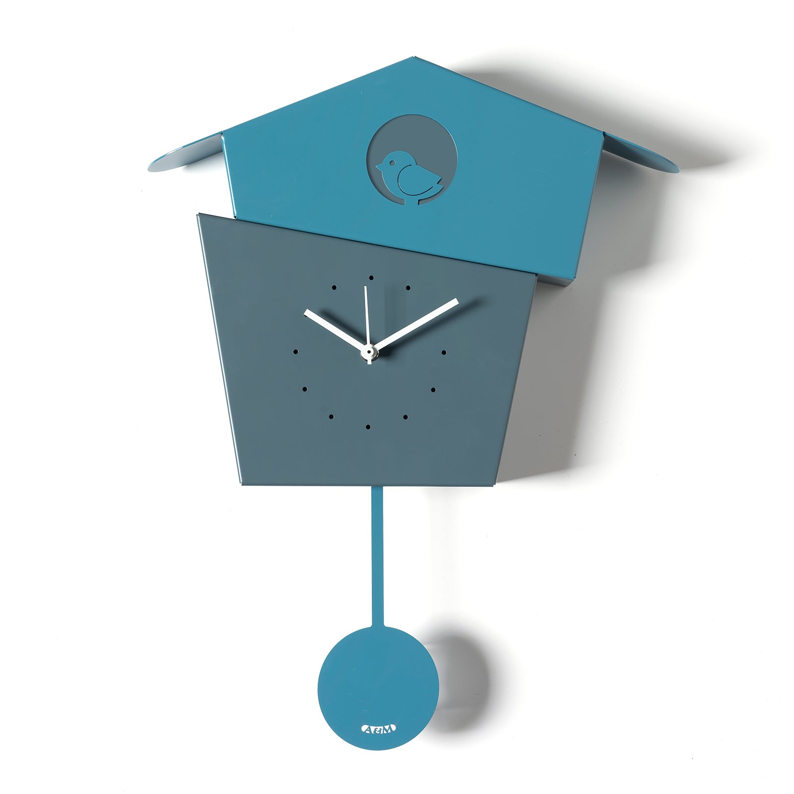 arti-mestieri-picchiarello-orologio-a-casetta-blu-oltremare image 3
