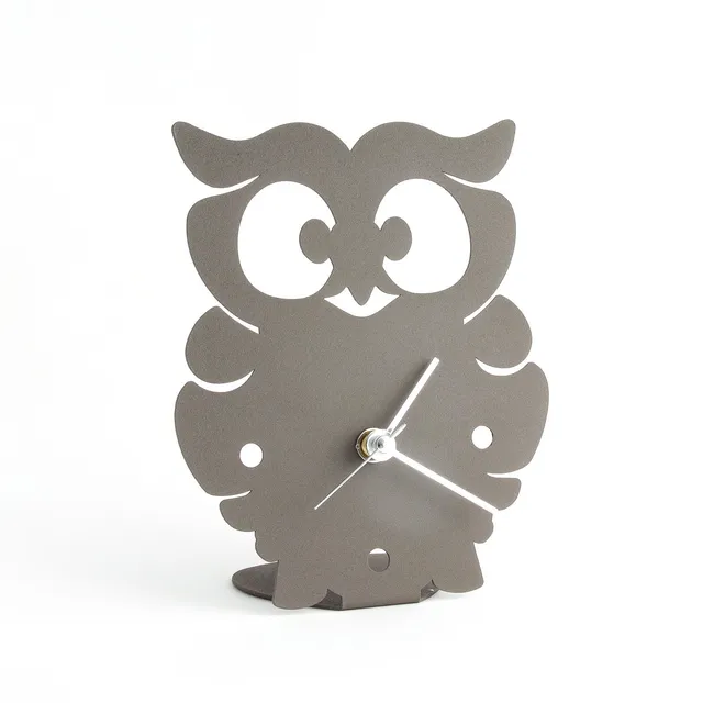 arti-mestieri-bibino-gufetto-orologio-bomboniera-13x16-cm image 1