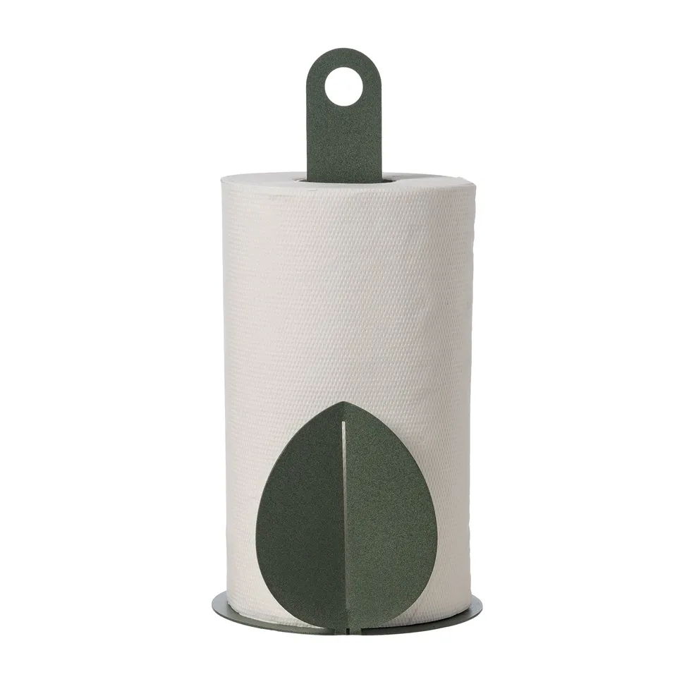 arti-mestieri-ficus-porta-rotoli-in-ferro-16-3x30-cm image 1