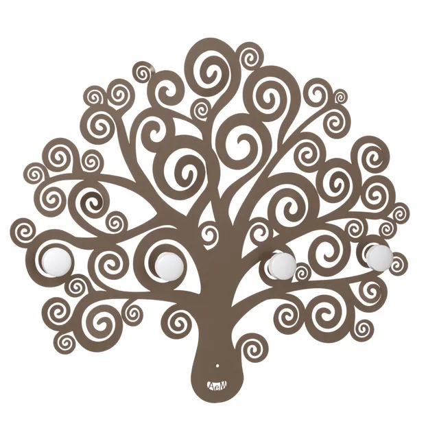 arti-mestieri-albero-della-vita-appendiabiti-a-parete-di-design-in-ferro image 1