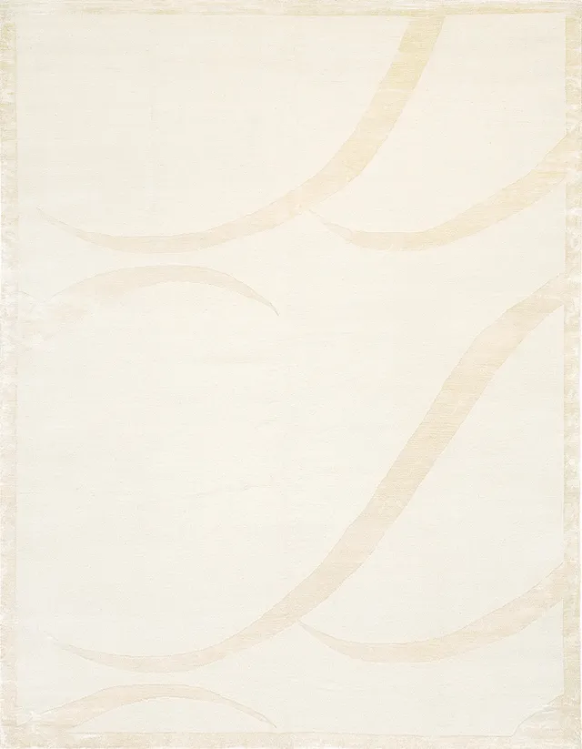 illulian-dis-tappeto-design-lana-e-seta-360x275-cm-platinum-120 image 1