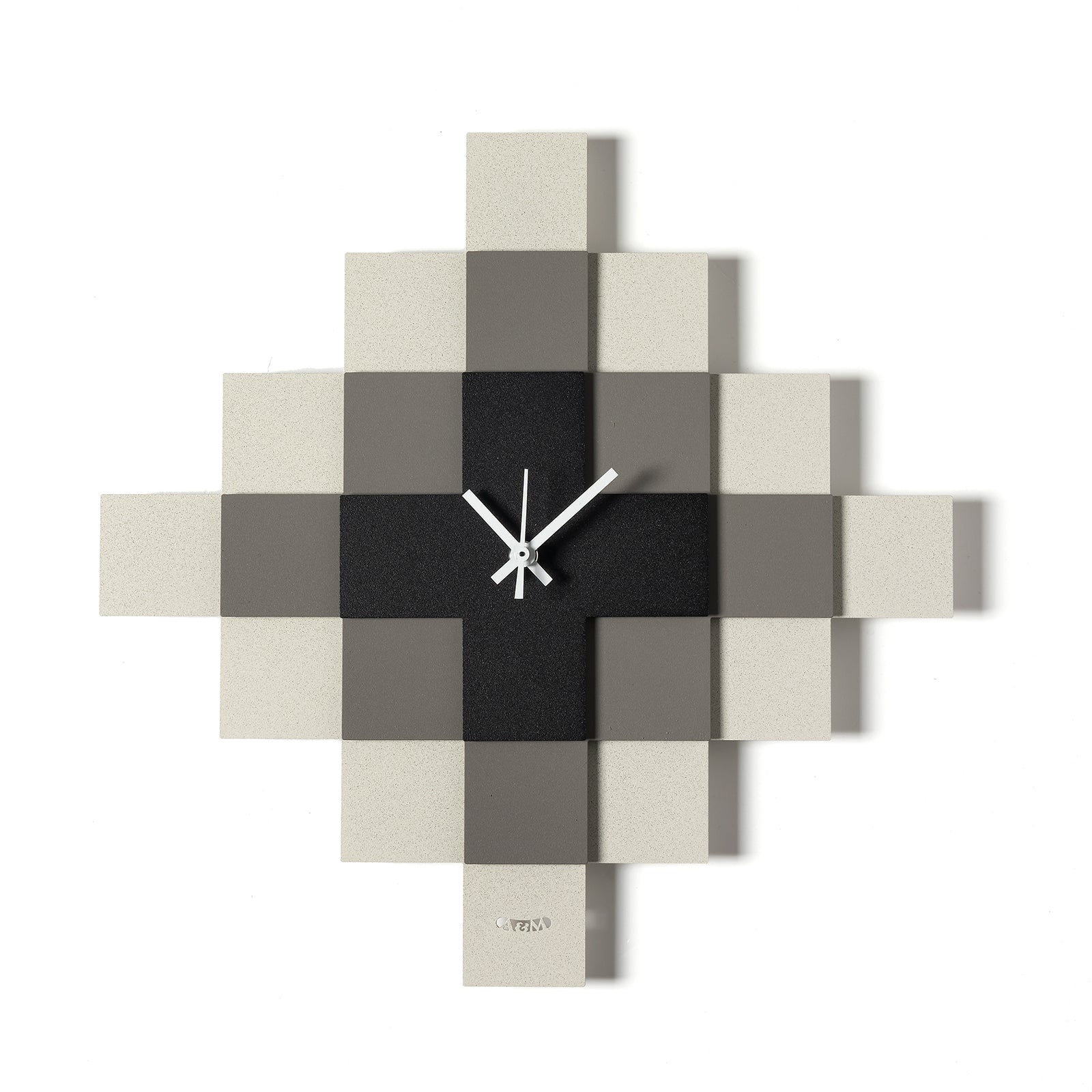 arti-mestieri-mosaico-orologio-di-design-geometrico image 7