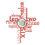 arti-mestieri-lettering-orologio-da-parete-di-design image 5