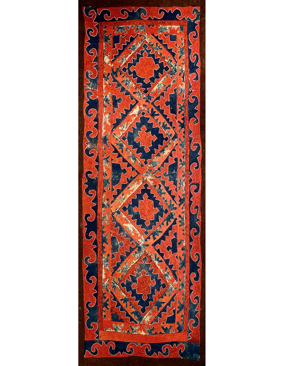 illulian-kyrgyz-felt-tappeto-feltro-346x138-cm image 1
