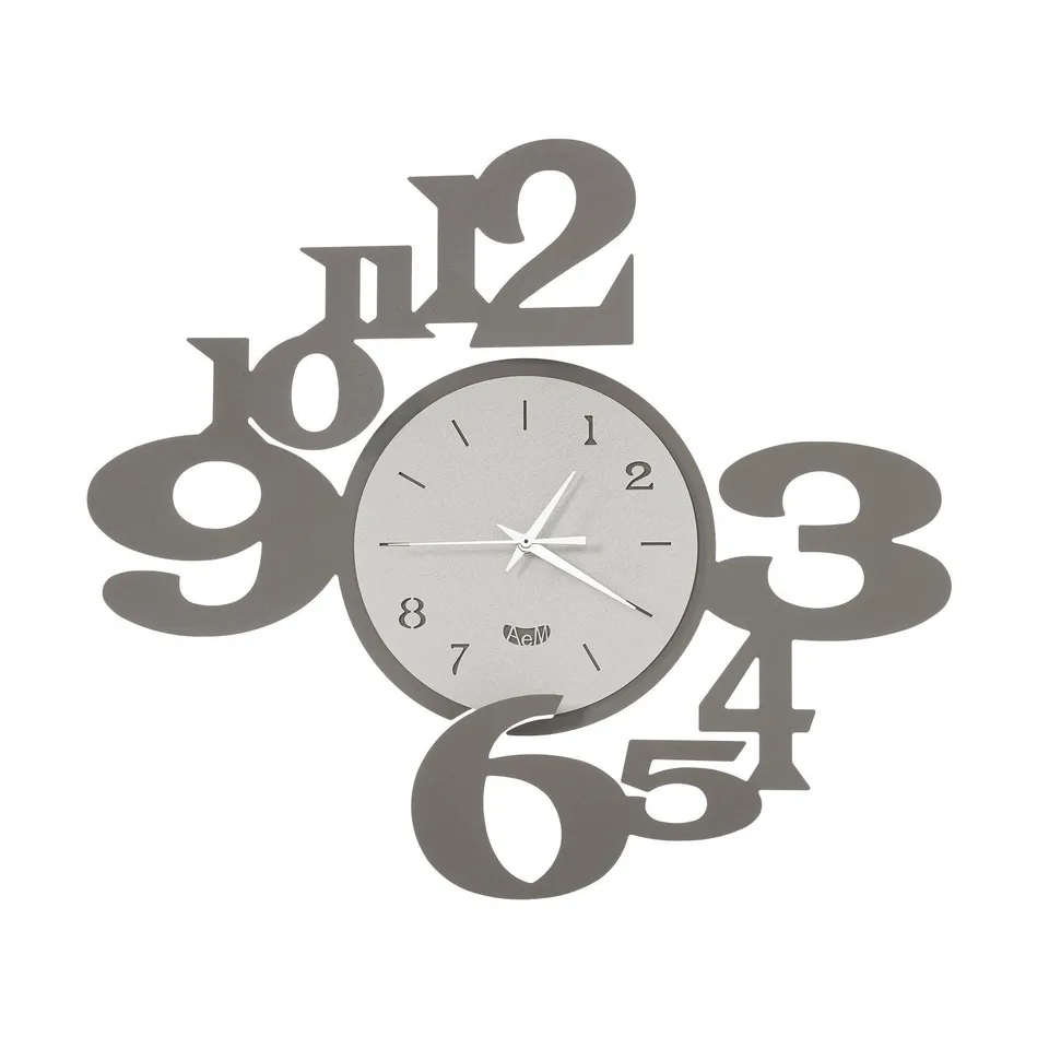 arti-mestieri-king-chiasm-orologio-da-parete-design-45x40-cm image 1