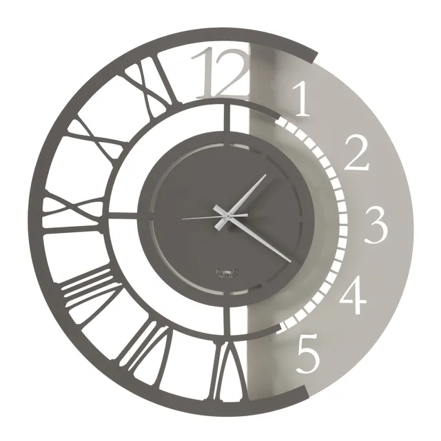 arti-mestieri-full-metal-jack-grande-orologio-da-parete-ferro-60-cm-fango-avorio image 1