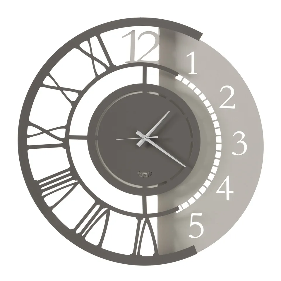 arti-mestieri-full-metal-jack-grande-orologio-da-parete-ferro-60-cm-fango-avorio image 1