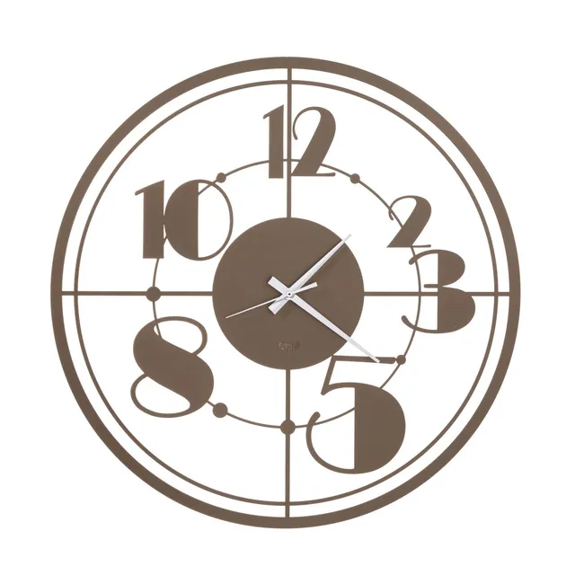 arti-mestieri-teo-orologio-da-parete-art-deco-minimal image 1